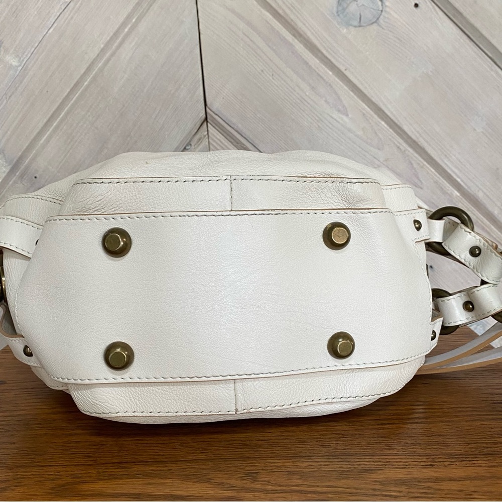 Marc Jacobs Off White Leather Shoulder Bag Made in Iltaly - Picture 10 of 16